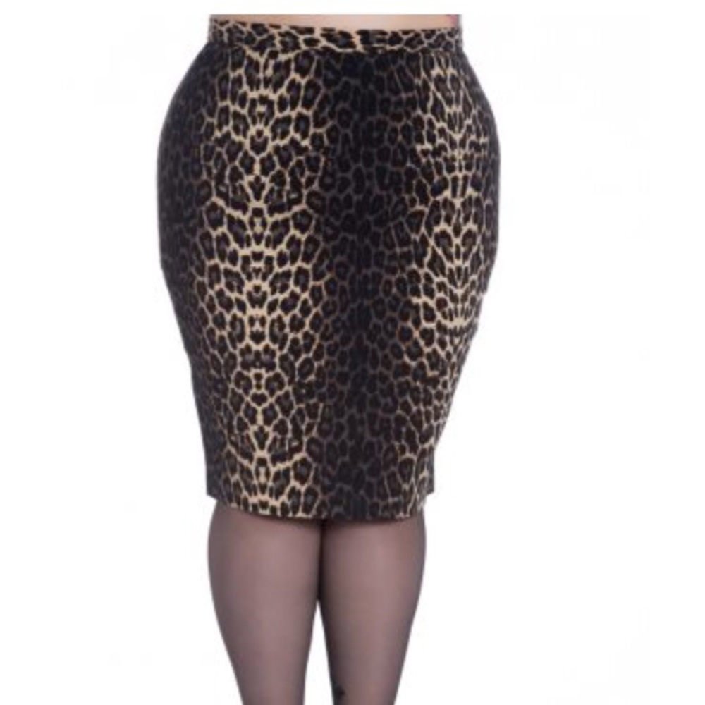 Hell bunny Panthers Pencil Skirt